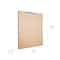 Head West Metal Framed Beveled Edge Rectangular Vanity Wall Mirror